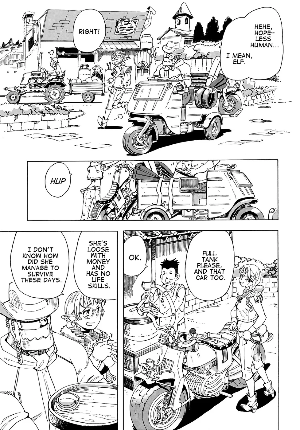 Elf to Bike to Teikoku Chiri Chousain to Chapter 10 - Page 6