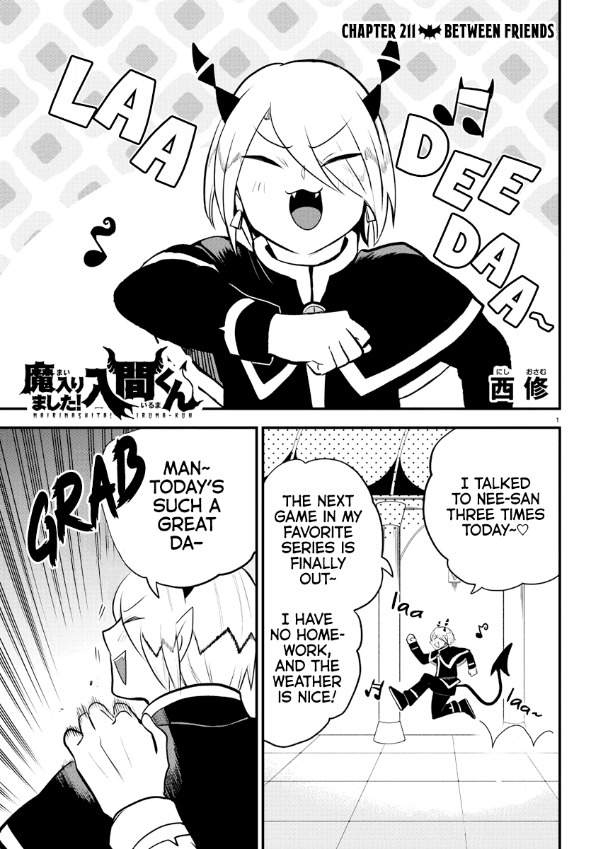 Mairimashita! Iruma-Kun Chapter 211 - Page 0