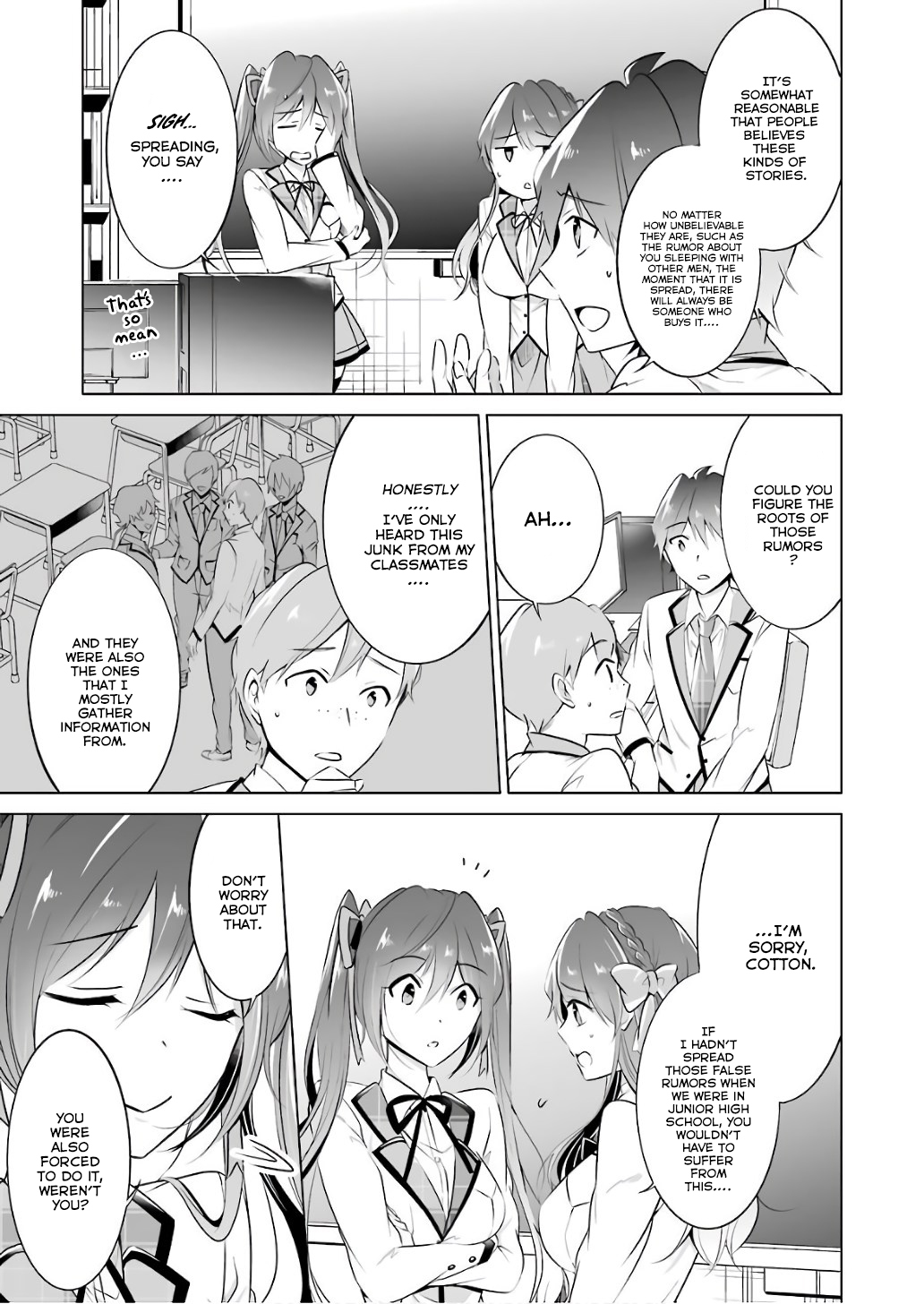 Real no Heroine wa Irimasen! Chapter 27 - Page 3