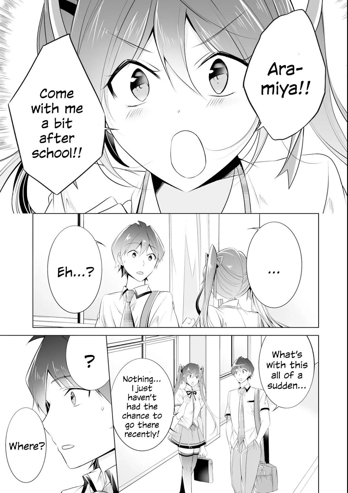 Real no Heroine wa Irimasen! Chapter 46 - Page 12